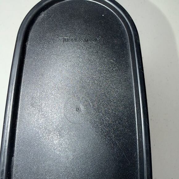 Tupperware Modular Mates Oval #3 Food Storage Organization Black Seal - Picture 3 of 8